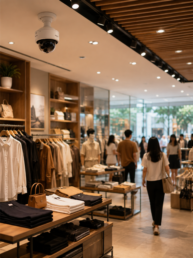 Mall Atrium Storefront Traffic Counting in Practice: How High-Precision Pedestrian Detection and Real-Time Trajectories Handle Dense Crowds